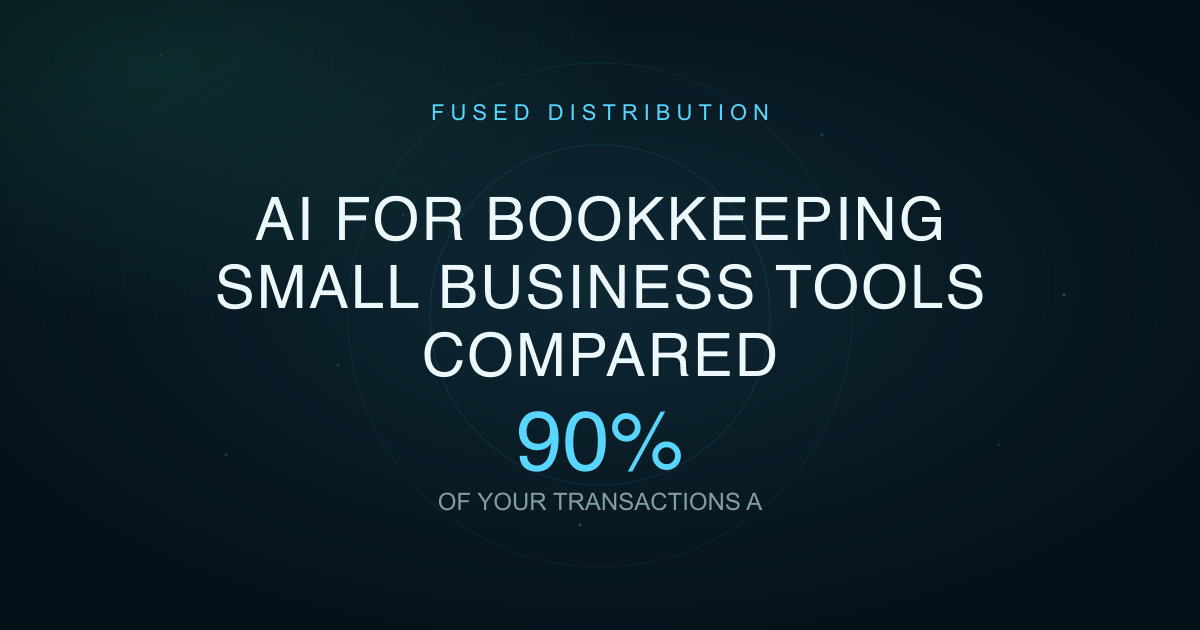 Ai For Bookkeeping Small Business Tools Compared