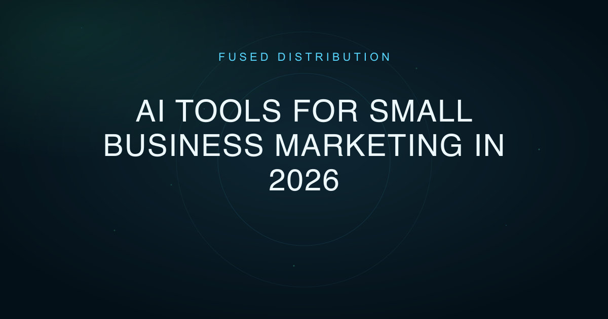 Ai Tools For Small Business Marketing In 2026