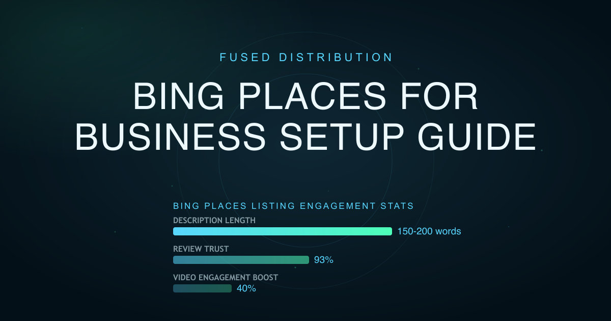 Bing Places For Business Setup Guide
