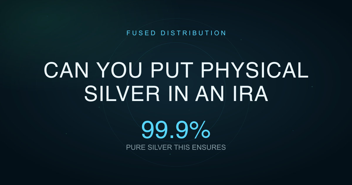 Can You Put Physical Silver In An IRA