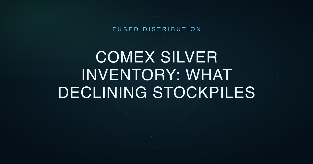 Comex Silver Inventory: What Declining Stockpiles Mean For Price