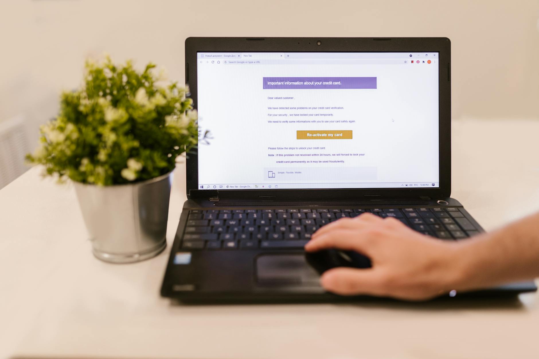 Person reviewing email marketing analytics on a laptop