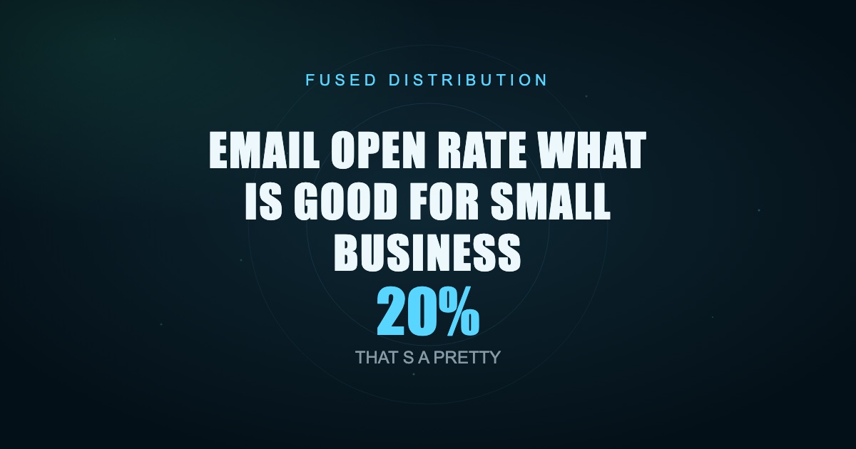 Here are 6-word options for the hero image:1. Small business email success, open