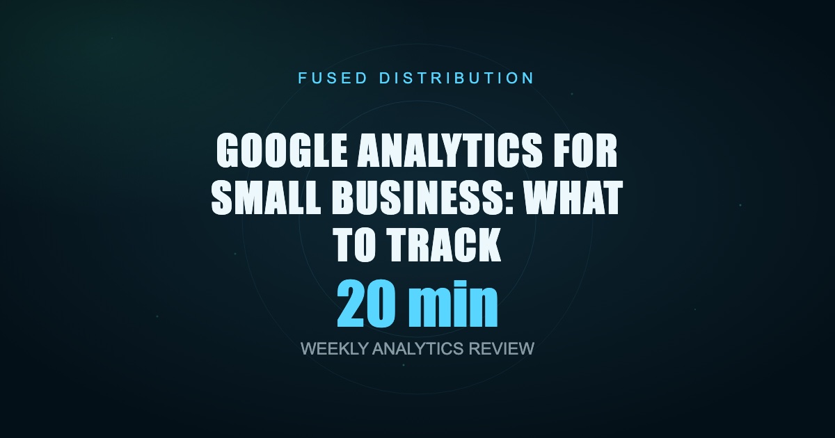 Small business owner reviewing website lead analytics