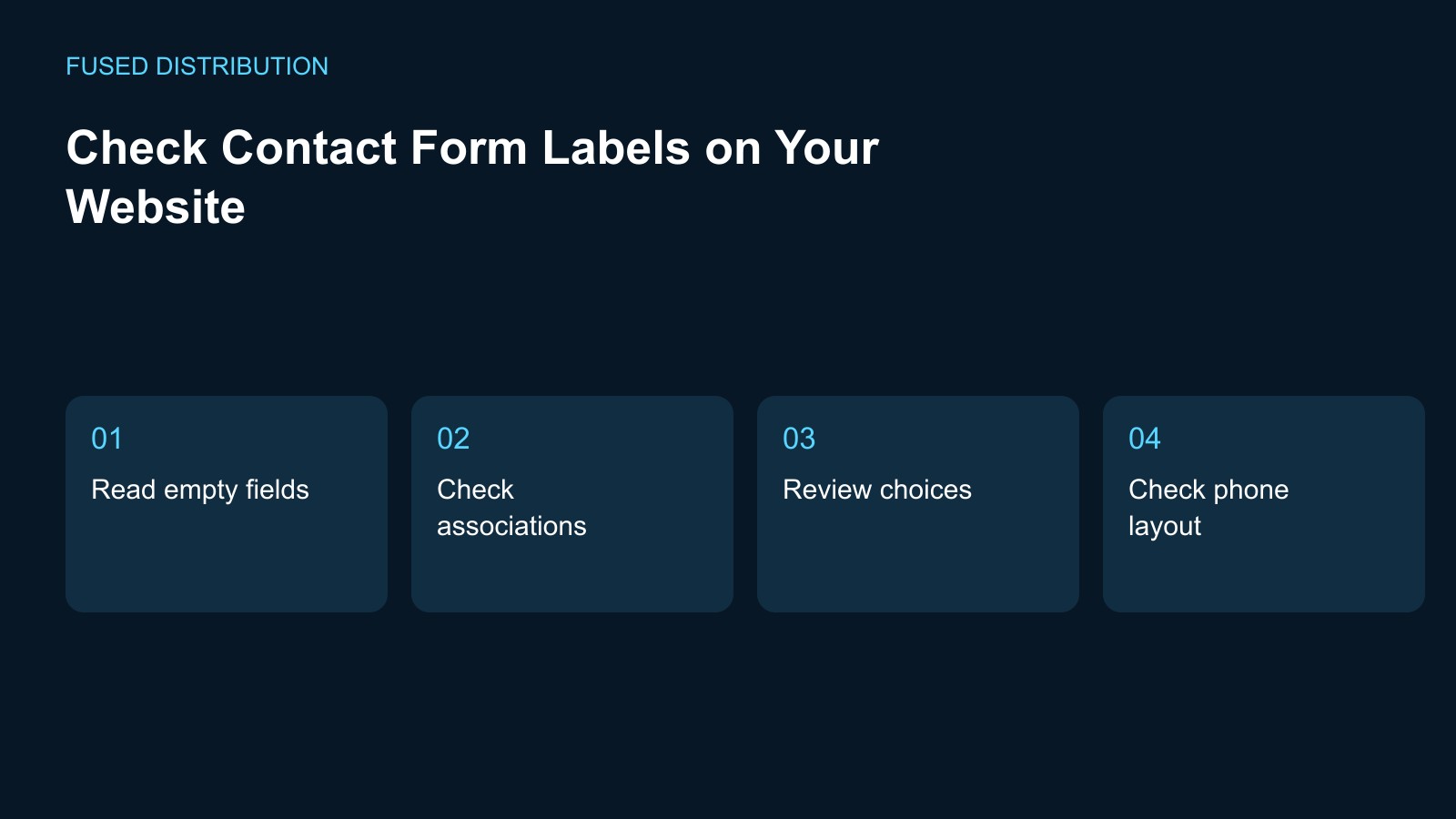 Business website practical review checklist diagram