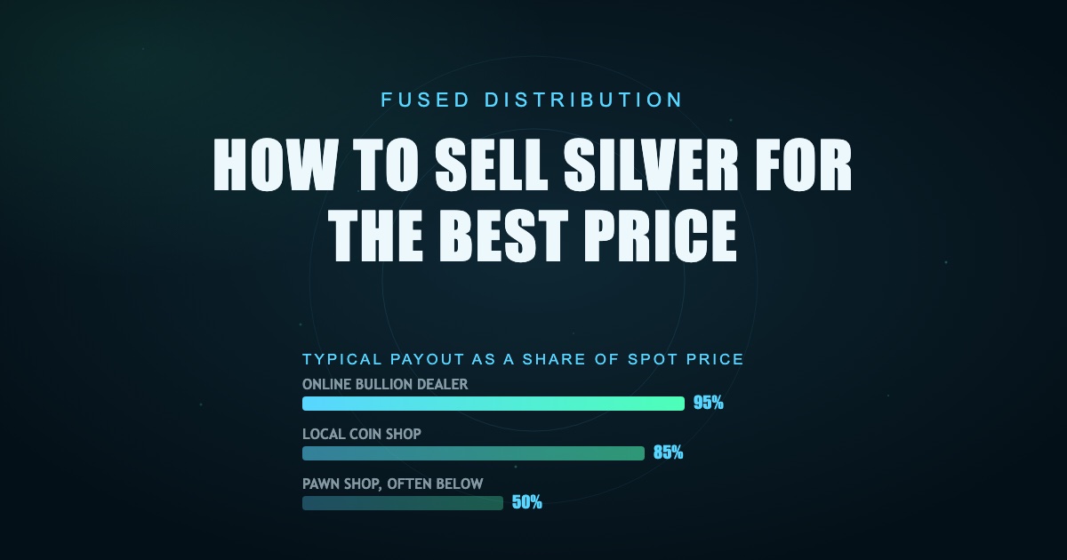Here are six-word alt texts for the hero image:1. Maximize silver value, sell confidently