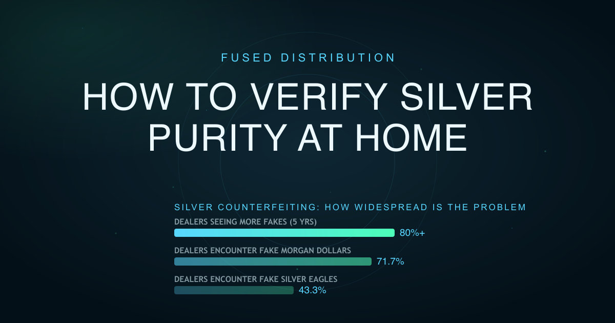 Testing silver purity with a scale