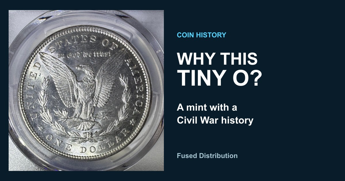 Morgan dollar shows New Orleans history