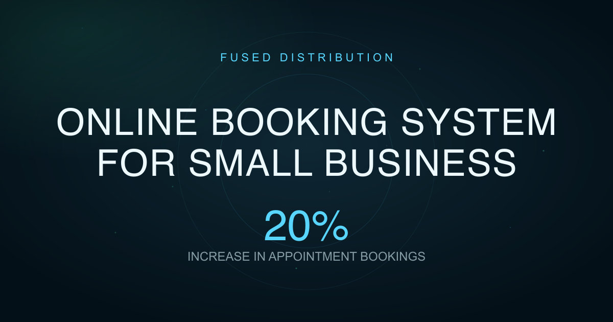 Online Booking System For Small Business