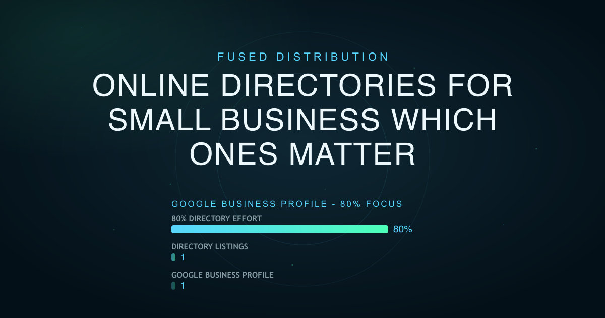 Online Directories For Small Business Which Ones Matter