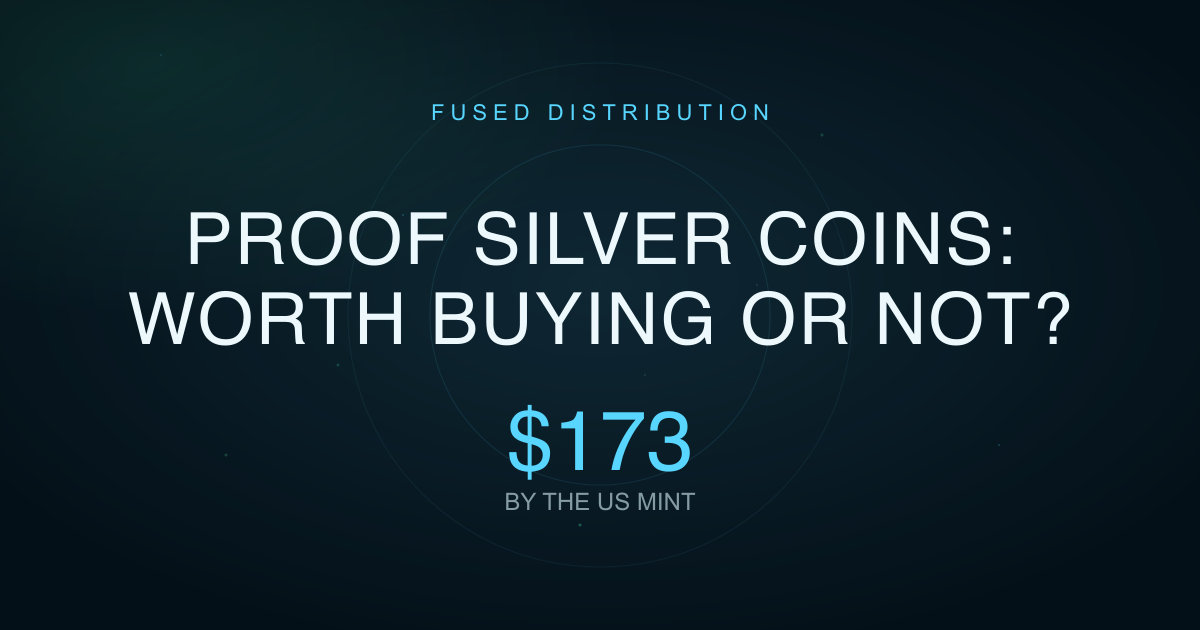 Shiny silver coins worth buying or not.