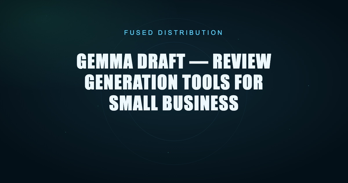 AI tools help small businesses generate content.