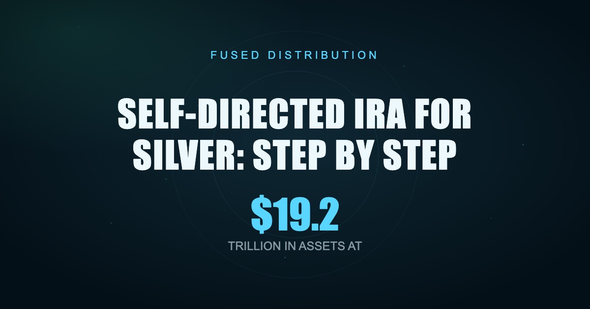 Planning your self-directed IRA for silver.