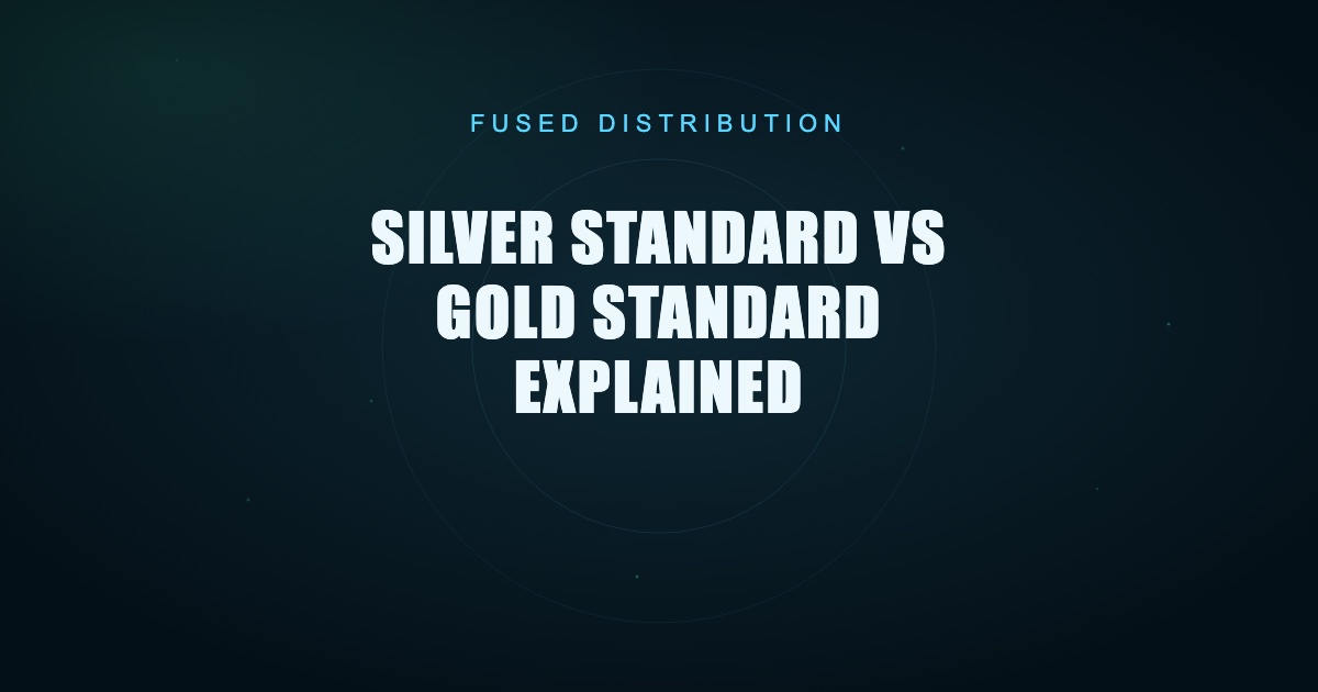 Silver and gold coins illustrating historic monetary standards