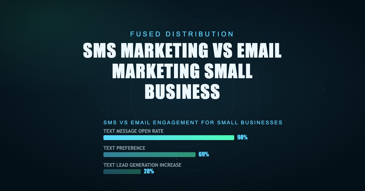 Here are 6-word options for the hero image:1. Comparing SMS & email marketing st