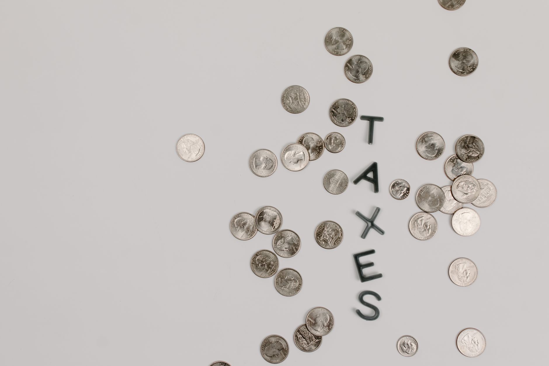 state sales tax on silver coins which states charge it, photo by Tara Winstead