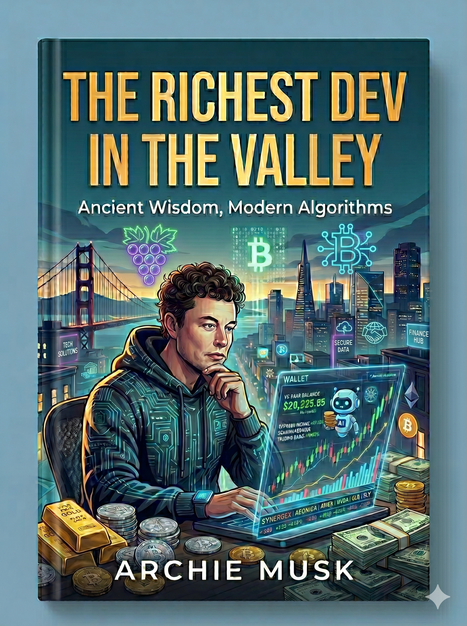 The Richest Dev in The Valley by Archie Musk — book cover